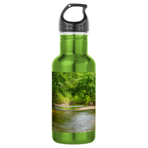 Eine Flasche aus rostfreiem Stahl aufziehen Edelstahlflasche