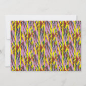 Eine flauschig graue Katze mit grünen Augen sitzt  Dankeskarte (Vorderseite)