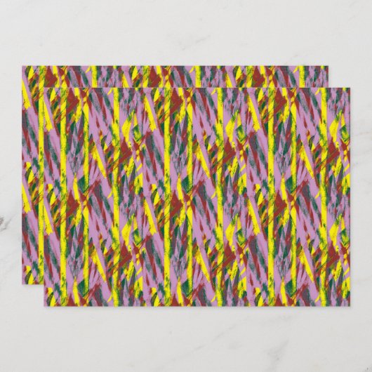 Eine flauschig graue Katze mit grünen Augen sitzt  Dankeskarte (Vorne/Hinten)