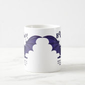 Eine Fledermaus mit breiter Spannweite Kaffeetasse (Mittel)