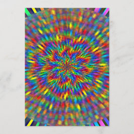 Eine florale Gefärbte Krawatte