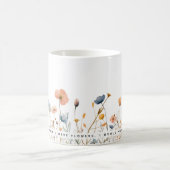Eine florale Touch zum Kaffeeabend: Mama Geschenk Kaffeetasse (Mittel)