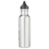 Eine Flügelschraube Edelstahlflasche (Rechts)