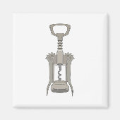 Eine Flügelschraube Magnet (Vorne)