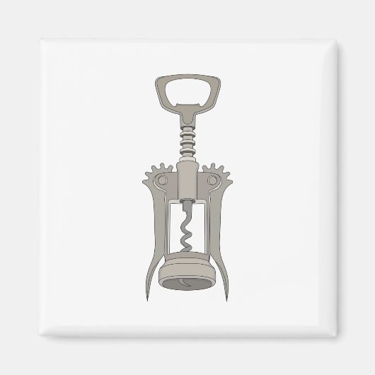 Eine Flügelschraube Magnet (Vorne)