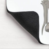 Eine Flügelschraube Mousepad (Ecke)