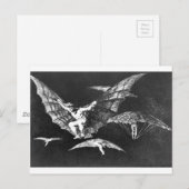 Eine Flugweise von Francisco Goya Postkarte (Vorne/Hinten)