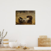 Eine Flut von John Everett Millais Poster (Küche)