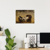 Eine Flut von John Everett Millais Poster (Heimbüro)
