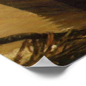 Eine Flut von John Everett Millais Poster (Ecke)