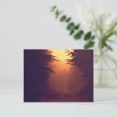 Eine Foggy Morning Postkarte (Stehend Vorderseite)