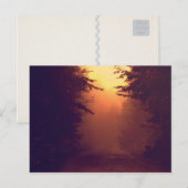Eine Foggy Morning Postkarte (Vorne/Hinten)