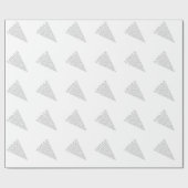 Eine Folie mit Pi-Grafik Geschenkpapier (Flach)