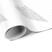 Eine Folie mit Pi-Grafik Geschenkpapier (Rolleneckpunkt)