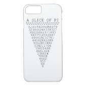 Eine Folie mit Pi-Präsentation Case-Mate iPhone Hülle (Rückseite)