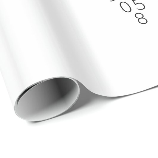 Eine Folie mit Pi-Präsentation Geschenkpapier (Rolleneckpunkt)