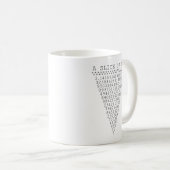 Eine Folie mit Pi-Präsentation Kaffeetasse (VorderseiteRechts)