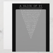 Eine Folie mit Pi-Typografie (Vorne/Hinten)
