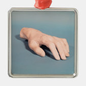 Eine Form der Hand von Frederic Chopin Silbernes Ornament (Vorne)