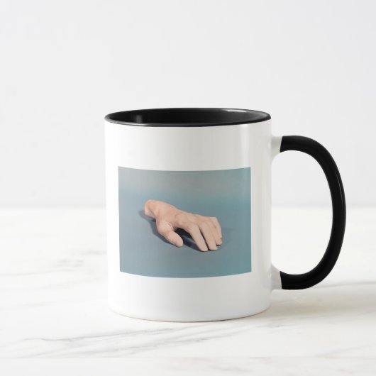Eine Form der Hand von Frederic Chopin Tasse (Rechts)