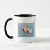 Eine Form der Hand von Frederic Chopin Tasse (Links)