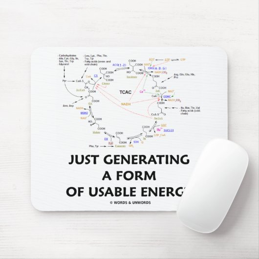 Eine Form der verwendbaren Energie (Krebs) gerade, Mousepad (Mit Mouse)