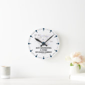 Eine Form der verwendbaren Energie (Krebs) gerade, Runde Wanduhr (Zuhause)