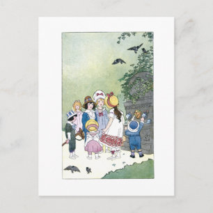 Eine Frage Postkarte