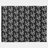 Eine Fraktal-Fantasie Fleecedecke (Vorderseite (Horizontal))