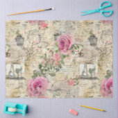 Eine französische Design-Serie 14 Seidenpapier (Basteln)