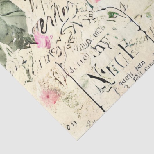 Eine französische Design-Serie 15 Seidenpapier (Ausschnitt)