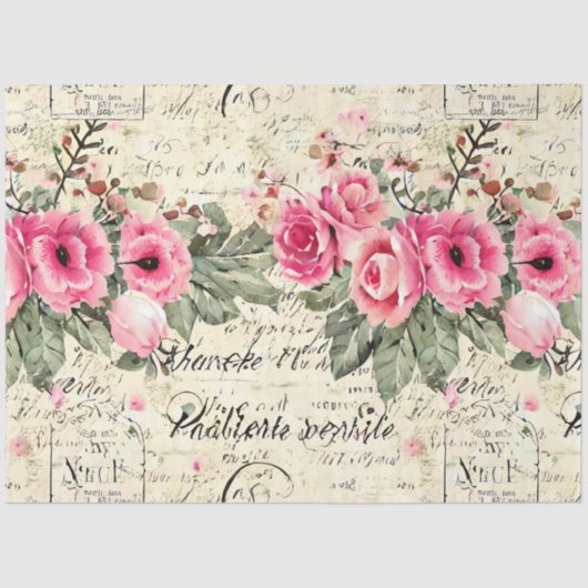 Eine französische Design-Serie 15 Seidenpapier (Vorderseite)