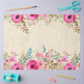 Eine französische Design-Serie 16 Seidenpapier (Basteln)