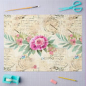 Eine französische Design-Serie 18 Seidenpapier (Basteln)