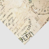Eine französische Design-Serie 18 Seidenpapier (Ausschnitt)