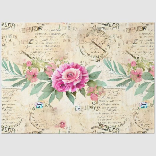Eine französische Design-Serie 18 Seidenpapier (Vorderseite)