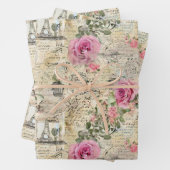 Eine französische Design-Serie 1 Geschenkpapier Set (Beispiel)