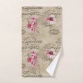 Eine französische Design-Serie 20 Badhandtuch Set (Handtuch)