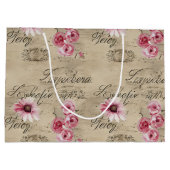 Eine französische Design-Serie 20 Große Geschenktüte (Rückseite)