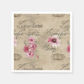 Eine französische Design-Serie 20 Serviette (Vorderseite)