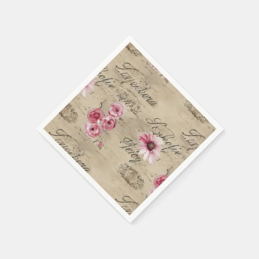 Eine französische Design-Serie 20 Serviette (Ecke)