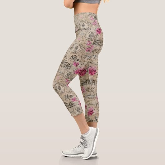 Eine französische Design-Serie 24 Capri Leggings (Links)
