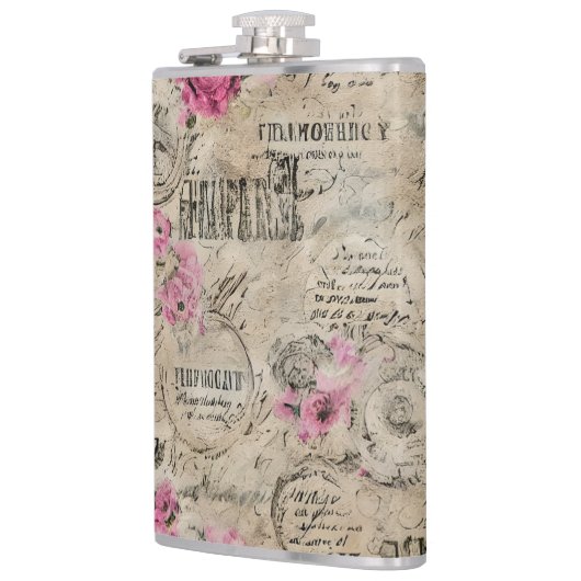 Eine französische Design-Serie 24 Flachmann (Links)