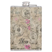 Eine französische Design-Serie 24 Flachmann (Rückseite)