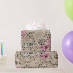 Eine französische Design-Serie 24 Geschenkpapier