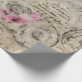 Eine französische Design-Serie 24 Geschenkpapier (Ecke)