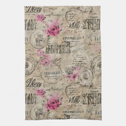 Eine französische Design-Serie 24 Geschirrtuch (Vertikal)