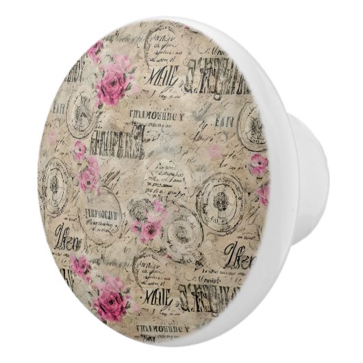 Eine französische Design-Serie 24 Keramikknauf (Rechts)