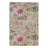 Eine französische Design-Serie 24 Mini Klemmbrett (Rückseite)