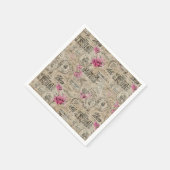 Eine französische Design-Serie 24 Serviette (Ecke)